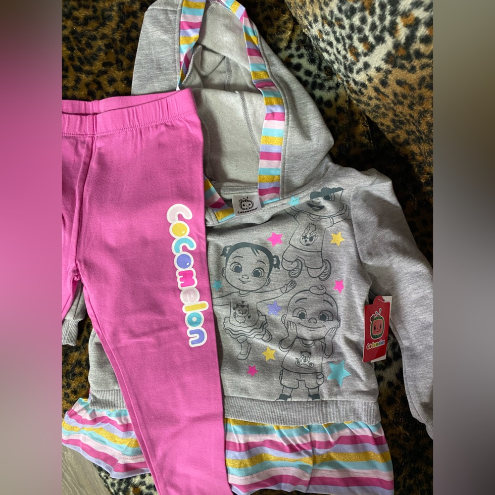 Brand New Sweet 2 piece Cocomelon girls Outfit
